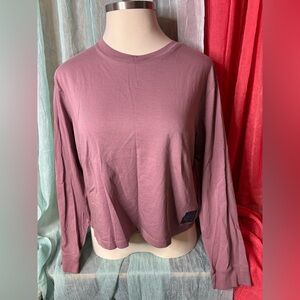 Timberland Purple long sleeve crop